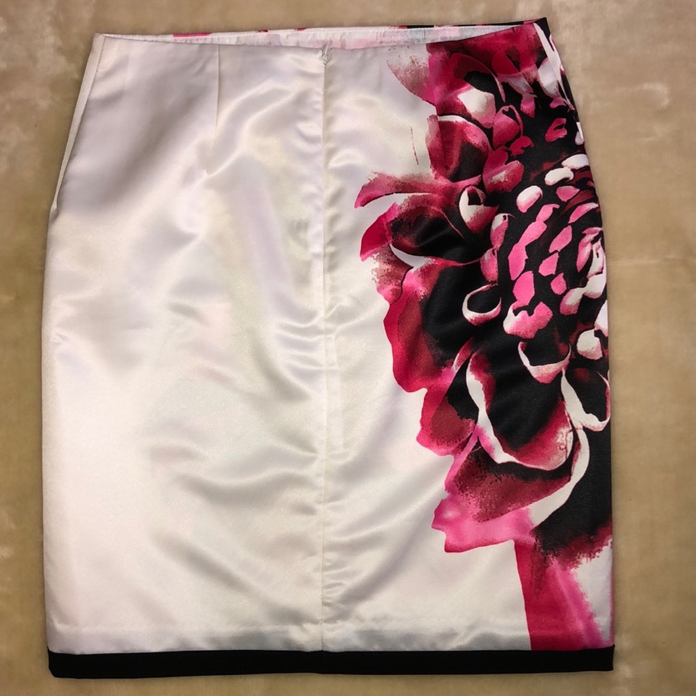 Worthington Floral Print Skirt - Picture 2 of 6